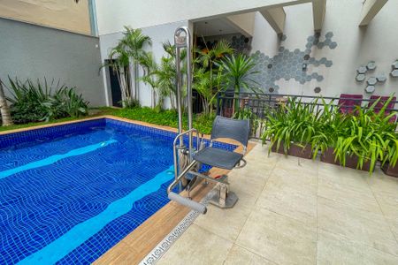 Studio para alugar com 25m², 1 quarto e sem vaga Studio para alugar com 25m², 1 quarto e sem vagaÁrea comum - Piscina