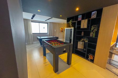 Studio para alugar com 25m², 1 quarto e sem vaga Studio para alugar com 25m², 1 quarto e sem vagaÁrea comum - Salão de jogos