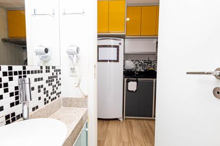 Studio para alugar com 22m², 1 quarto e 1 vaga Studio para alugar com 22m², 1 quarto e 1 vagaBanheiro