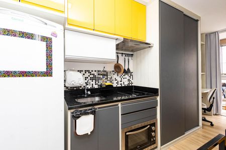 Studio para alugar com 22m², 1 quarto e 1 vaga Studio para alugar com 22m², 1 quarto e 1 vagaCozinha
