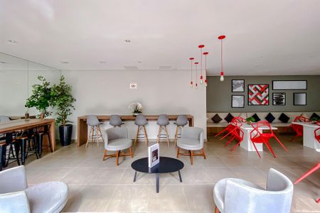 Apartamento à venda com 39m², 2 quartos e sem vagaÁrea comum - Salão de festas