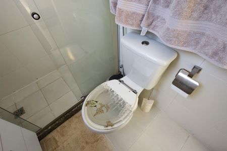 Apartamento à venda com 114m², 3 quartos e 2 vagasBanheiro da Suíte 1