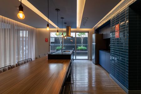 Studio à venda com 29m², 1 quarto e sem vaga Studio à venda com 29m², 1 quarto e sem vagaÁrea comum - Salão Gourmet