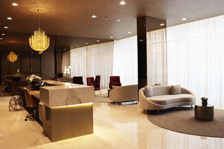 Studio para alugar com 26m², 1 quarto e sem vagaÁrea comum - Hall de entrada