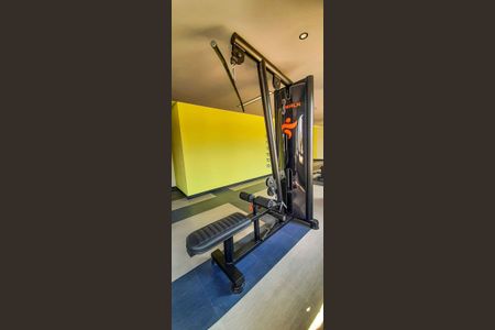 Apartamento à venda com 27m², 1 quarto e 1 vaga Apartamento à venda com 27m², 1 quarto e 1 vagaÁrea comum - Academia