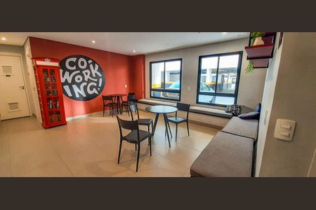 Apartamento à venda com 27m², 1 quarto e 1 vaga Apartamento à venda com 27m², 1 quarto e 1 vagaCoworking