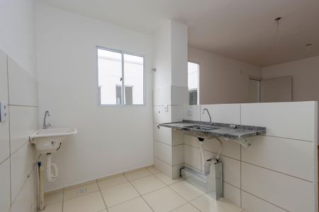 Apartamento para alugar com 43m², 2 quartos e 1 vagaCozinha e Área de Serviço