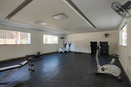 Apartamento para alugar com 46m², 2 quartos e 1 vaga Apartamento para alugar com 46m², 2 quartos e 1 vagaÁrea comum - Academia