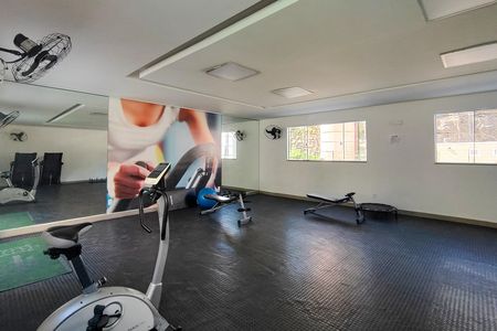 Apartamento para alugar com 46m², 2 quartos e 1 vaga Apartamento para alugar com 46m², 2 quartos e 1 vagaÁrea comum - Academia