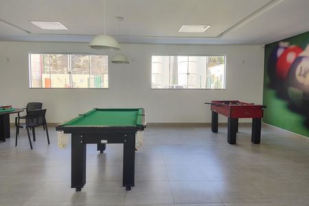 Apartamento para alugar com 46m², 2 quartos e 1 vaga Apartamento para alugar com 46m², 2 quartos e 1 vagaÁrea comum - Sala de Jogos
