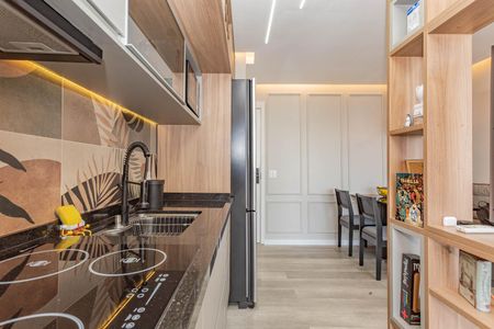 Apartamento à venda com 55m², 2 quartos e 1 vagaCozinha