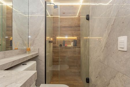 Apartamento à venda com 55m², 2 quartos e 1 vagaBanheiro da Suíte