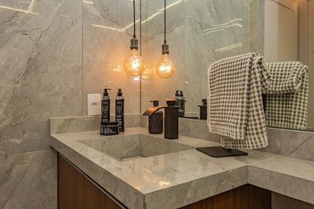 Apartamento à venda com 55m², 2 quartos e 1 vagaBanheiro da Suíte