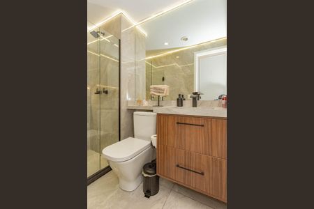 Apartamento à venda com 55m², 2 quartos e 1 vagaBanheiro Social