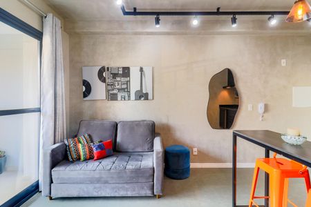 Studio para alugar com 35m², 1 quarto e sem vagaSala