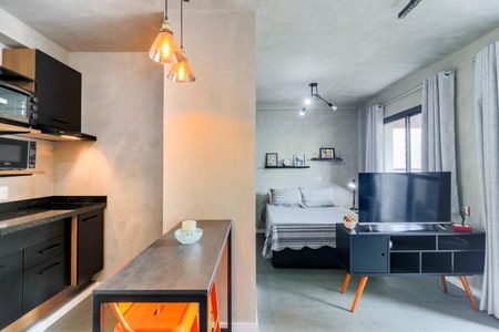 Studio para alugar com 35m², 1 quarto e sem vagaSala