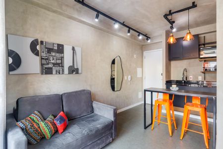 Studio para alugar com 35m², 1 quarto e sem vagaSala