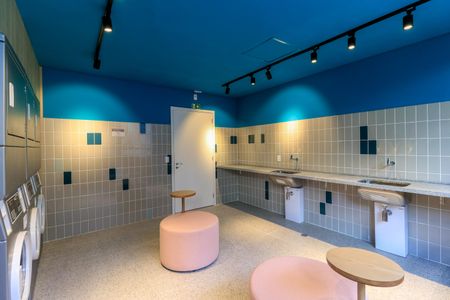 Studio para alugar com 35m², 1 quarto e sem vagaÁrea comum - Lavanderia