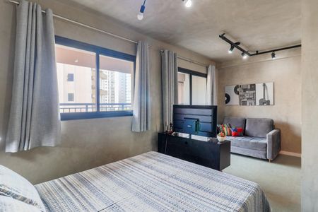 Studio para alugar com 35m², 1 quarto e sem vagaQuarto