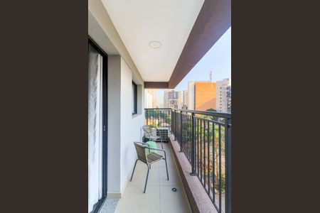 Studio para alugar com 35m², 1 quarto e sem vagaVaranda