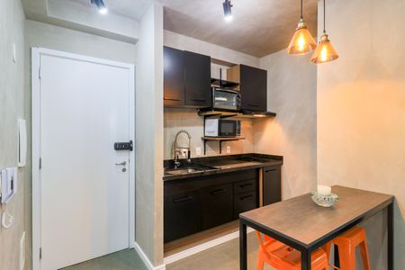 Studio para alugar com 35m², 1 quarto e sem vagaCozinha