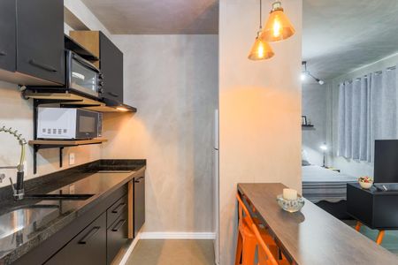 Studio para alugar com 35m², 1 quarto e sem vagaCozinha