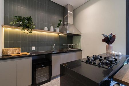 Apartamento à venda com 26m², 1 quarto e sem vaga Apartamento à venda com 26m², 1 quarto e sem vagaÁrea comum - Churrasqueira