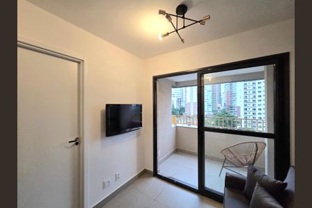 Sala de apartamento para alugar com 1 quarto, 26m² em Vila Olímpia, São Paulo
