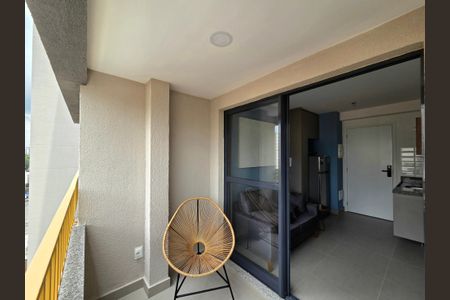 Apartamento para alugar com 26m², 1 quarto e sem vagaVaranda