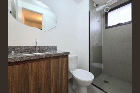 Apartamento à venda com 26m², 1 quarto e sem vaga Apartamento à venda com 26m², 1 quarto e sem vagaBanheiro da Suíte