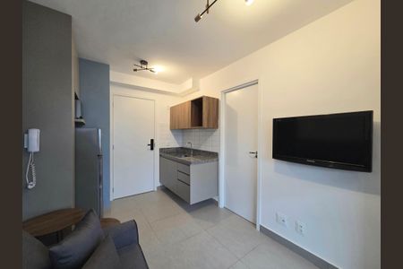 Sala de apartamento para alugar com 1 quarto, 26m² em Vila Olímpia, São Paulo