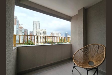 Apartamento para alugar com 26m², 1 quarto e sem vagaVaranda