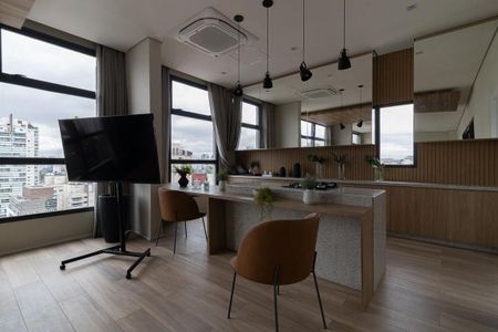 Apartamento para alugar com 26m², 1 quarto e sem vagaÁrea comum - Salão de festas