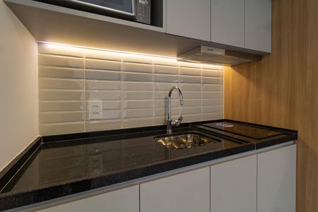 Studio à venda com 22m², 1 quarto e sem vaga Studio à venda com 22m², 1 quarto e sem vagaCozinha