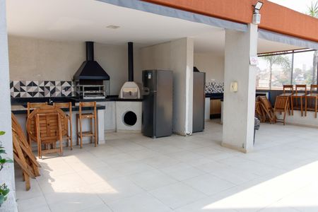 Apartamento para alugar com 49m², 2 quartos e 1 vagaÁrea comum - Churrasqueira