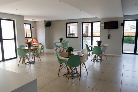 Apartamento para alugar com 49m², 2 quartos e 1 vagaÁrea comum - Salão de festas