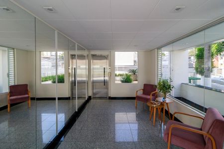 Apartamento para alugar com 130m², 3 quartos e 2 vagasÁrea comum - Hall Social