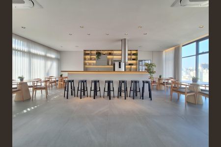 Apartamento para alugar com 27m², 1 quarto e sem vaga Apartamento para alugar com 27m², 1 quarto e sem vagaÁrea comum - Salão de festas