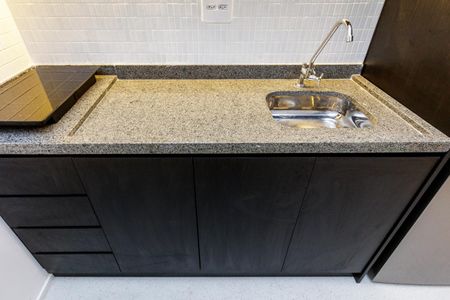 Studio à venda com 24m², 1 quarto e sem vagaCozinha