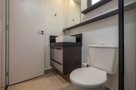 Studio para alugar com 24m², 1 quarto e sem vagaBanheiro