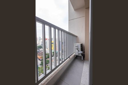 Studio para alugar com 24m², 1 quarto e sem vagaVaranda