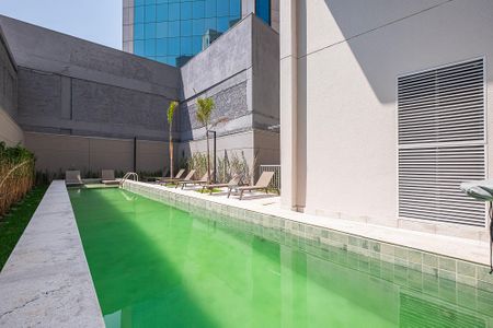 Studio para alugar com 24m², 1 quarto e sem vagaPiscina