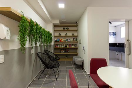 Apartamento para alugar com 34m², 2 quartos e sem vaga Apartamento para alugar com 34m², 2 quartos e sem vagaÁrea comum - Coworking