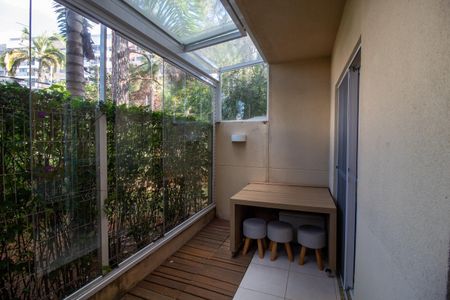Apartamento para alugar com 31m², 1 quarto e sem vagaVaranda