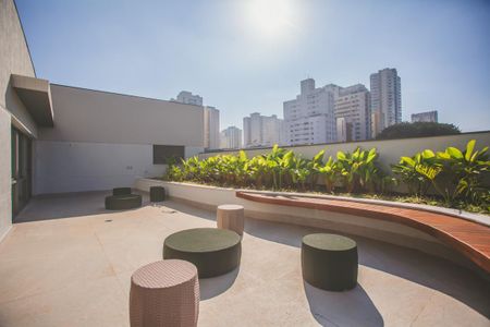 Studio à venda com 25m², 1 quarto e sem vaga Studio à venda com 25m², 1 quarto e sem vagaTerraço descoberto