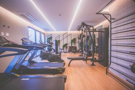 Studio à venda com 25m², 1 quarto e sem vaga Studio à venda com 25m², 1 quarto e sem vagaÁrea comum - Academia