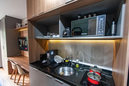 Studio à venda com 30m², 1 quarto e sem vagaCozinha