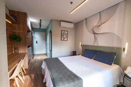 Studio à venda com 30m², 1 quarto e sem vagaSala/quarto