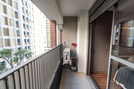 Studio à venda com 30m², 1 quarto e sem vagaVaranda