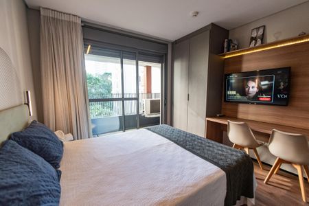 Studio à venda com 30m², 1 quarto e sem vagaSala/quarto